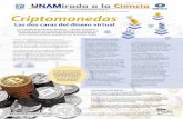 716 CRIPTOMONEDAS otros - UNAM · A una década del lanzamiento del bitcoin —o bitcóin, en español—, hoy circulan más de una treintena de criptomonedas utilizadas en la compra