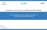 Información del Proceso de Admisión 2015-2016...Obtención de los folletos Información Proceso de Admisión a la UCR y Práctica para la Prueba de Aptitud Académica 2015-2016,
