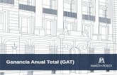 Ganancia Anual Total (GAT)EFA9598...Por este motivo, los intermediarios pagan intereses a los ahorradores que desean invertir sus recursos en el presente para consumir después. Ganancia