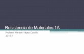 Resistencia de Materiales 1A - PUCPtextos.pucp.edu.pe/pdf/4395.pdf · Resistencia de Materiales 1A - Prof. Herbert Yépez C. Problema 03 Ref. Hibbeler R. Mecánica de Materiales Determinar