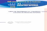 LIBRO DE RESÚMENES XL CONGRESO CHILENO DE MEDICINA … · tl-92 daÑo hepÁtico inducido por metimazol en paciente con diag-nostico de hipertiroidismo.....110 tl-93 espondilodiscitis