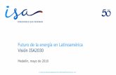 Futuro de la energía en Latinoamérica Visión ISA2030...Tendencias más relevantes Corto plazo Largo plazo Mayores expectativas ciudadanas y mecanismos de participación involucran