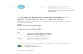 Tribological Behaviour against Ti6Al4V of Ti-Based ... · DEPARTAMENTO DE ENGENHARIA MECÂNICA Tribological Behaviour against Ti6Al4V of Ti-Based Coatings for WC-Co Cutting Tools