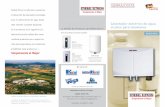 MINI - CatálogoDatos técnicos Modelo Mini Los calentadores de agua instantáneos STIEBEL ELTRON Mini™ en sus modelos para servicio eléctrico de 110-120V y de 220-240V.