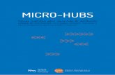 Informe Microhubs AAFF 2 · de los micro-hubs. Metodología Reunión moderada (World Café) para la obtención de soluciones y recomendaciones factibles de la mano de los diferentes