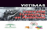 VÍCTIMAS de la represión franquista en Andalucía · 2014-10-08 · claves sociales de esa trágica etapa de brutal represión pero también de prolongada resistencia organizada