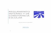 REGLAMENTO INTERNO Y DE CONVIVENCIA ESCOLAR · 162 0 . reglamento interno y de convivencia escolar escuela juan luis sanfuentes 2019