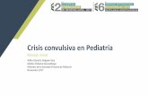 Crisis convulsiva en Pediatría - ESECS Auna · 2017-11-24 · TRÍA Convulsión prolongada por 30 minutos, o convulsiones recurrentes sin recuperación de conciencia entre ellas