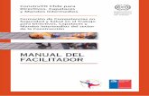 Manual del FaCIlITadOR · mación de competencias en seguridad y salud en el trabajo para Directivos, Capataces y Mandos Intermedios del sector de la construcción”, de 8 horas