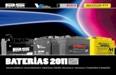 BATERIA VICMA 2011b - Bateria convencional / Vented Type (normal type) c - Capacidad de la batería a las 10h (Ah) / battery capacity at 10h rate d - Indicador de diferentes tallas