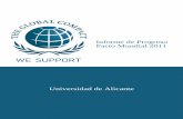 Informe de Progreso Pacto Mundial 2011 · Alcance del Informe de Progreso y sus posibles limitaciones, si existen: España ... Descargar el documento adjunto POLÍTICAS: ... actuaciones,