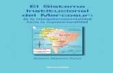 El Sistema Antonio Martínez Puñal del Mercosur: Institucional · 2007-07-24 · El Sistema Institucional del Mercosur: de la intergubernamentalidad hacia la supranacionalidad Antonio