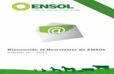 Bienvenido al Newsletter de ENSOL€¦ · ENSOL Avicultura PRESENTE en GEA 2017 El pasado 24 de agosto, dentro del marco de la X Jornadas Internacionales de Veterinaria Práctica,