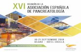 REUNIÓN DE LA ASOCIACIÓN ESPAÑOLA DE ......17:30-17:50 Aportación de las pruebas de imagen en resecabilidad del cáncer de páncreas. Dr. Roberto Aliaga Méndez. Ascires. Unidad