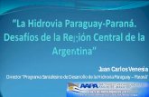 Juan Carlos Venesiaaapa.files.cms-plus.com/2017Seminars/02_VENESIA...•Por red fluvial llegan anualmente 2.900 barcazas, con variada Paraguay. • Por Ferrocarril entran formaciones
