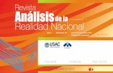 Revista Análisisde la Realidad Nacionalceur.usac.edu.gt/publicaciones1/2016/articulos/IPNUSAC-No-40.pdf · La Revista Análisis de la Realidad Nacional es una publicación digital