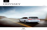 Honda - 2016 ODYSSEY€¦ · Para obtener más información y completar las especificaciones, visita es.odyssey.honda.com Todos los vehículos Honda de 2016 – y cualquier accesorio