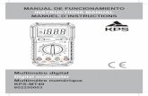 MANUAL DE FUNCIONAMIENTO INSTRUCTIONS MANUAL …kps-euman.com/wp-content/uploads/2017/08/Manual-KPS-MT40.pdf · en equipos fijos,incluyendo cables, barras colectoras, cajas de conexiones,