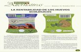 LA RENTABILIDAD DE LOS HUEVOS ECOLÓGICOSseleccionesavicolas.com/pdf-files/2014/10/039-044-Alternativas-SA... · para la producción de huevos son los distintos tipos de instalaciones