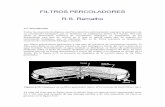 FILTROS PERCOLADORES R.S. Ramalhocidta.usal.es/cursos/etap/modulos/libros/PERCOLADORES.pdf · flujo del agua residual y la transferencia de oxigeno a los microorganismos aerobios.