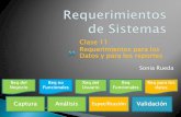 Clase 11 Requerimientos para los Datos y para los reportescs.uns.edu.ar/materias/rs/downloads/CLASES TEORICAS/Clase 11... · Taller Mecánico Sistema de Cobro Capataz Mecánico Cajero