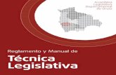 Reglamento y Manual de - BIVICA · regular el procedimiento para la elaboración de Estatutos Autonómicos y Cartas Orgánicas Que la Ley N° 031 Marco de Autonomías y Descentralización