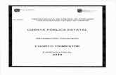 CUENTA PUBLICA ESTATAL - Chiapas€¦ · gobierno constitucional del estado de chiapas centro estatal de control de confianza certificado del estado de chiapas sistema contable 20i8