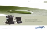 APLICACIONES - SIEBEC industriels-04-2016-ES.pdf · APLICACIONES Filtración de baños de galvanoplastia (Níquel, Zinc, Cobre, Cromo, Platino, Oro…) Filtración de productos químicos
