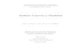 Análisis Convexo y Dualidad - Universidad de Chilefbravo/libros/Apuntes_Analisis_Convexo.pdf · de la Dualidad en espacios de dimensión nita e in nita, junto con abordar algunas