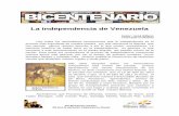 La independencia de Venezuela - SAFMUN - Iniciosafmun.weebly.com/.../4/0/3/9/40392359/la_independencia_de_venez… · Venezuela a partir del 19 de abril de 1810. Justificar la ruptura