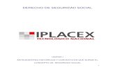 DERECHO DE SEGURIDAD SOCIAL - IPLACEXbiblioteca.iplacex.cl/MED/Derecho de seguridad social.pdf · La “Seguridad Social”, desde el ángulo del derecho, es el ordenamiento jurídico