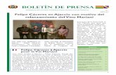 Boletín de Prensa - Embajada De Bolivia Francia€¦ · La Cancillería boliviana afirmó que, al contrario, los estudios correspondientes a las condiciones y costos de transporte