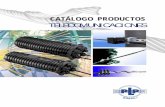 CATÁLOGO PRODUCTOS TELECOMUNICACIONES¡logo-de-Producto… · Intruducción Página 3 Los productos detallados en este catálogo corresponden a los materiales fabricados por PLP