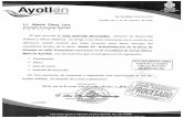 ayotlanjalisco.gob.mx · EXPOSICIÓN DE MOTIVOS: l.- Entre las facultades y obligaciones del C. Presidente Municipal de Ayotlán, Jal. Señaladas por la Ley Orgánica Municipal del