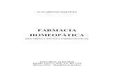 JUAN ARSENIO MARTINEZ Homeopatica.pdf · Materia Médica) con 27 substancias ensayadas. En 1810 apareció la primera edición del “Organon de la medicina Racional” en 220 páginas,