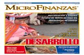 RETO DE LA CADE 2010 DE URUBAMBA DESARROLLO · Personaje de la semana Microfinanzas saluda al presidente de la Caja Huancayo, Salutar Mari Loardo, por su aporte al sistema de cajas