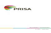 2T 2014 Julio 2014 - PRISA · Impacto negativo por la evolución de los tipos de cambio que se suaviza en el 2T y que alcanza 55,5 millones de euros en los ingresos del primer semestre