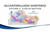 ALCANTARILLADO SANITARIO - EP€¦ · UNIVERSALIZACION DEL ALCANTARILLADO SANITARIO DEL SUR DE GUAYAQUIL COMPONENTES FASE 1. ALCANTARILLADO SANITARIO SISTEMA 3 -FLOR DE BASTION –FASE