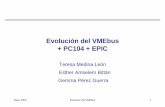Evolución del VMEbus + PC104 + EPIC … · todos los buses VME desde 1981 hasta ahora . . . Se encuentra en todos los buses VME desde 1981 hasta ahora . . . Evolución al VME64 Mayo