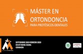 MÁSTER EN ORTONDONCIAcppda.es/wp-content/uploads/2019/06/Dossier-Master-ortodoncia.pdf · Placa Hawley con arco Deslizante. Férula de Mantenimiento. MODULO 2º Dientes temporales