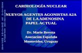 CARDIOLOGÍA NUCLEAR NUEVOS AGENTES AGONISTAS A2A DE …nucleus.iaea.org/HHW/NuclearMedicine/CardiovascularandPulmonar… · Características del vasodilatador “ideal” para los