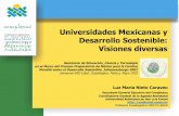 Universidades Mexicanas y Desarrollo Sostenible: Visiones ...ambiental.uaslp.mx/docs/lmnc-pp-020516-cmplxsjhaesb.pdf · asumen lo ambiental y del desarrollo sustentable. La diversidad