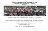 VII ASAMBLEA NACIONAL DE DELEGADOS AND.pdf · En Chile, el pueblo despertó y está protestando hace más de un mes por las aplicaciones del modelo neoliberal que ha llevado a una
