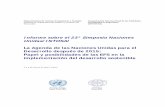 Informe sobre el 23º Simposio Naciones Unidas/INTOSAI La ...€¦ · En el presente informe se resumen las principales aportaciones y resultados de las deliberaciones del 23º Simposio