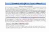 CONTRATO DE SUMINISTROfiles.contratossectorpublico.es/CONTRATOS/ContratoSuministrosVer… · 1 CONTRATO DE SUMINISTRO Artículo 9. Contrato de suministro 1. Son contratos de suministro
