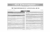 Cuadernillo de Normas Legales - Gaceta Jurídica€¦ · de harina de pescado residual en el departamento de Ancash 441672 R.D. Nº 253-2011-PRODUCE/DGEPP.- Declaran improcedente