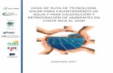 HOJA DE RUTA TECNOLÓGICA SOLAR PARA CALENTAMIENTO …fundacionbariloche.org.ar/.../Documento-de-HRT-Solar-vf2.pdf · 2018-07-03 · Hoja de Ruta Tecnológica Solar para Calentamiento