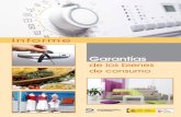 GGarantíasarantías - Ayuntamiento de Jaén · vas a las garantías de los bienes de consumo: • Régimen del saneamiento por vicios ocultos (arts. 1.484 y siguientes del Código
