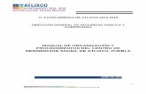 H. AYUNTAMIENTO DE ATLIXCO 2014-2018 DIRECCIÓN GENERAL DE …transparencia.atlixco.gob.mx/Atlixco/ViejasLeyes/... · 2016-11-11 · 1 plaza de armas no. 1 / col. centro / c.p. 74200
