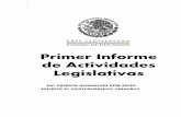 Primer Informe de Actividades Legislativasgaceta.diputados.gob.mx/PDF/InfoDip/62/562-20141008-I.pdf · 2014-10-08 · necesarias, se obtuvo un presupuesto por la cantidad de doce